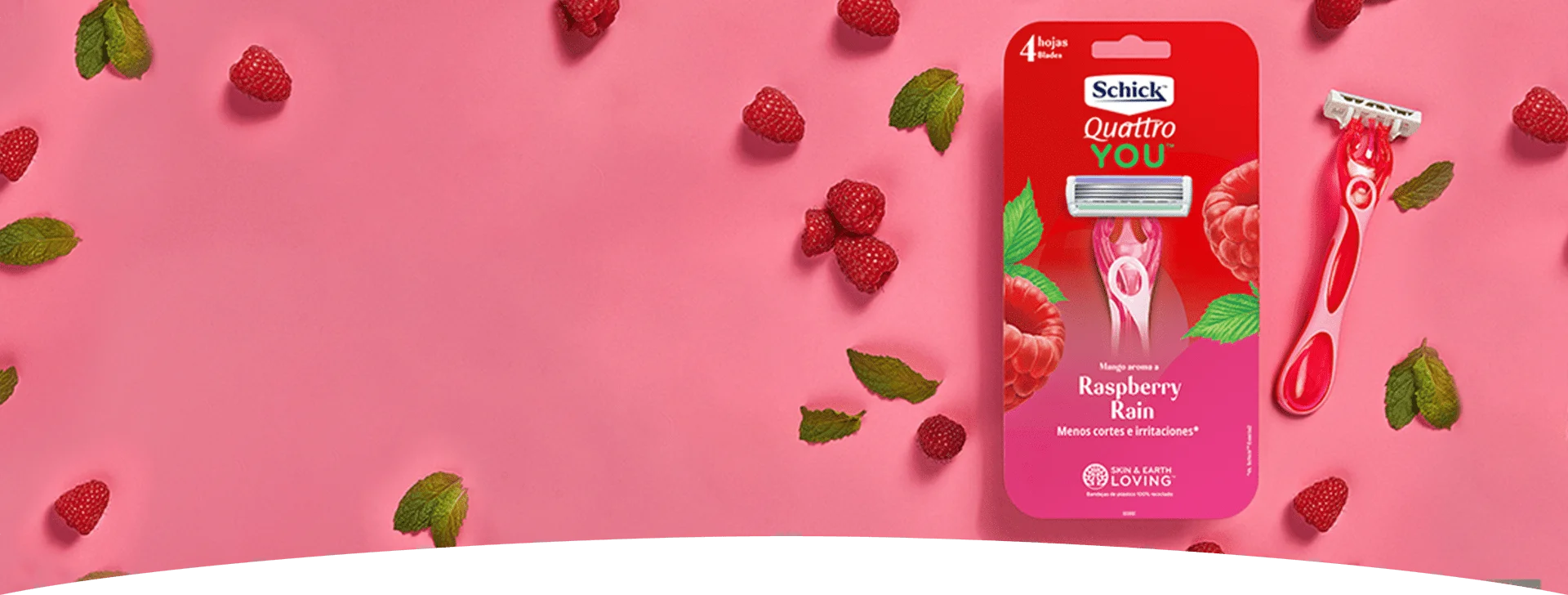 Schick Mujer Quattro You Raspberry Rain